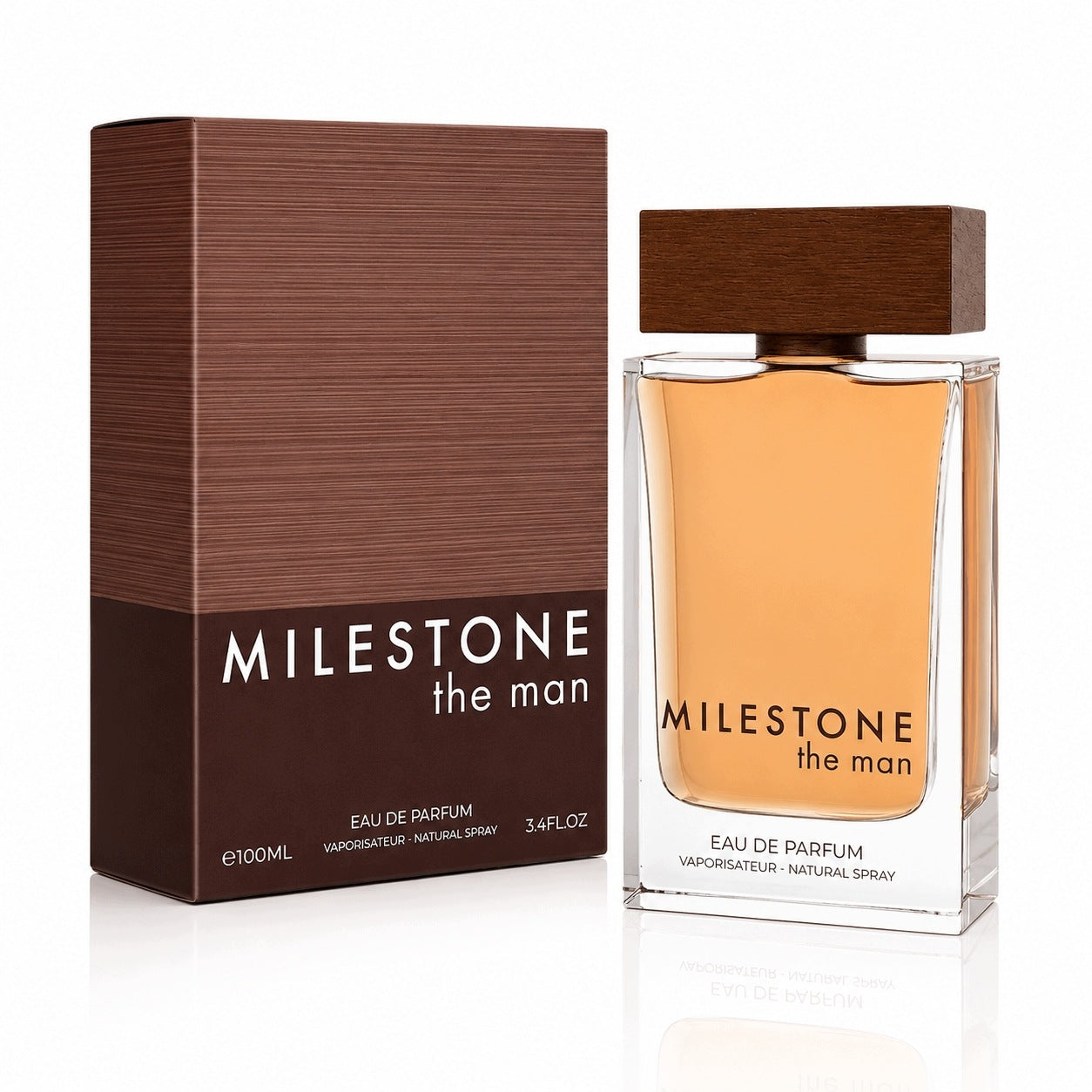 ORIGINAL Arabic Perfume Milestone THE MAN 100ml EDP+FREEBIE!