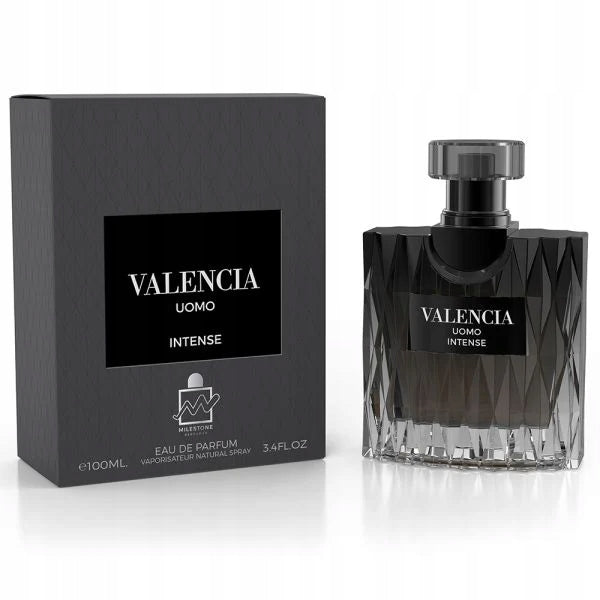 ORIGINAL Arabic Perfume Milestone VALENCIA Man Intense 100ml EDP+FREEBIE Brand Milestone Perfumes