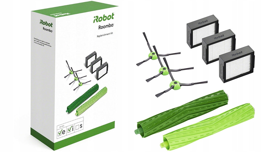 ORIGINAL Brush and filter set for iRobot Roomba e/i/j, Combo i5/i8/j5