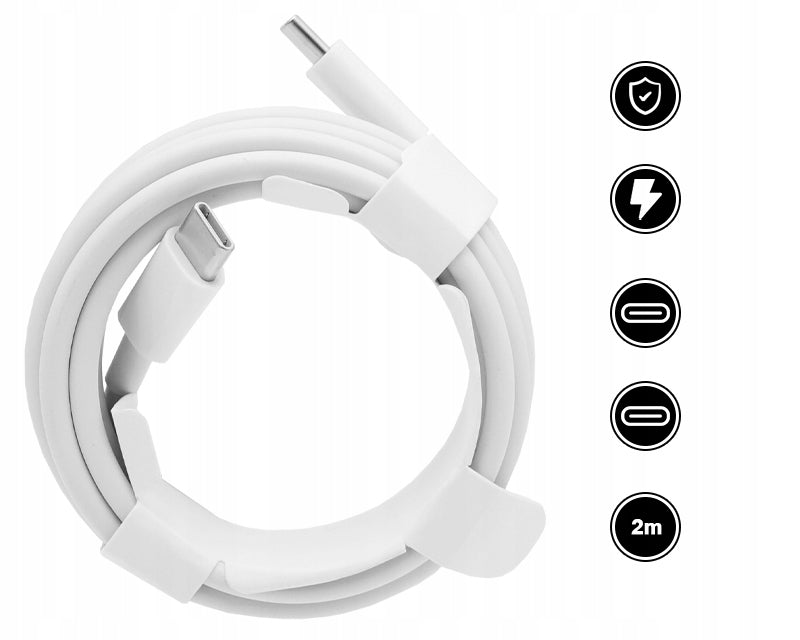 ORIGINAL CABLE APPLE MLL82ZM/A 2 USB-C USB-C iPHONE 11 12 13 14 15 2M Brand Apple