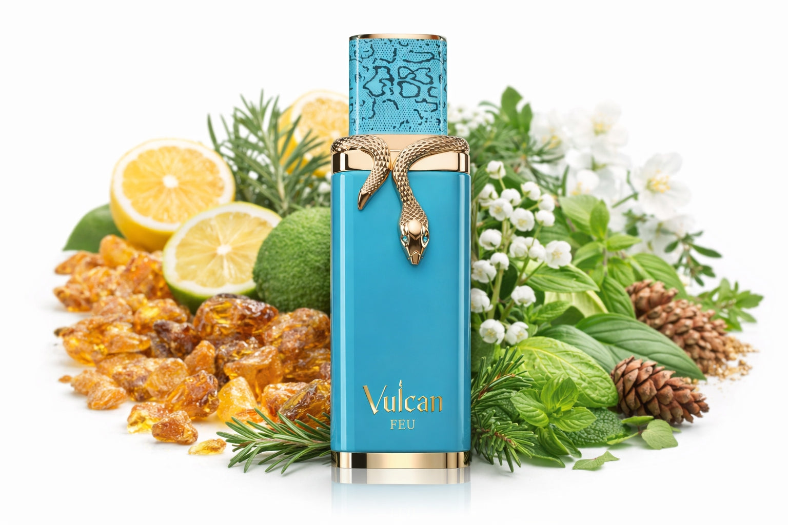 ORIGINAL Dubai Perfume French Avenue VULCAN FEU 100ml EDP+FREEBIE!!! Manufacturer code 6290360378053