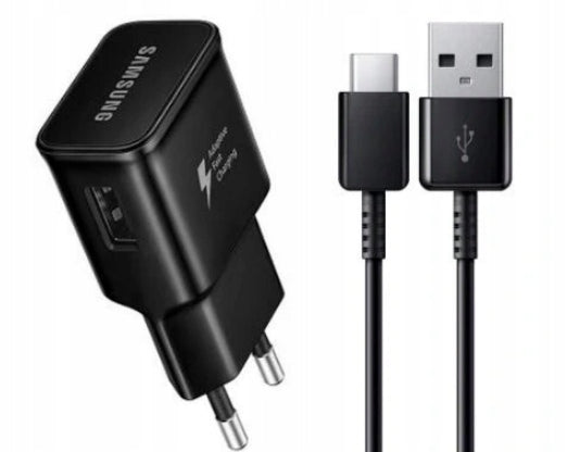 ORIGINAL FAST CHARGER SAMSUNG USB - USB C FAST CHARGE TYPE C + CABLE
