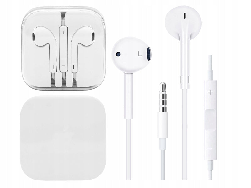 ORIGINAL HEADPHONES APPLE EARPODS 3,5mm MD827ZM/A IPHONE 4 5 SE 6 6S