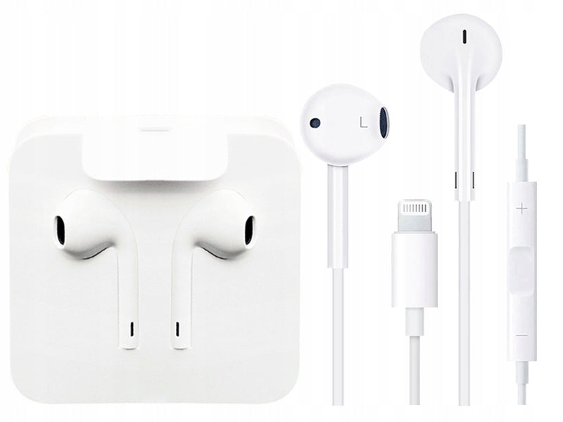 ORIGINAL HEADPHONES APPLE EARPODS LIGHTNING MMTN2ZM/A IPHONE XS 12 13 14