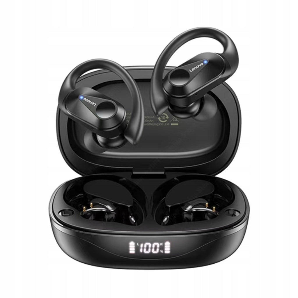 ORIGINAL HEADPHONES LENOVO LP75 THINKPLUS WIRELESS BLUETOOTH LUX Manufacturer code SŁUCHAWKI SPORTOWE PRZEWODNICTWO KOSTNE