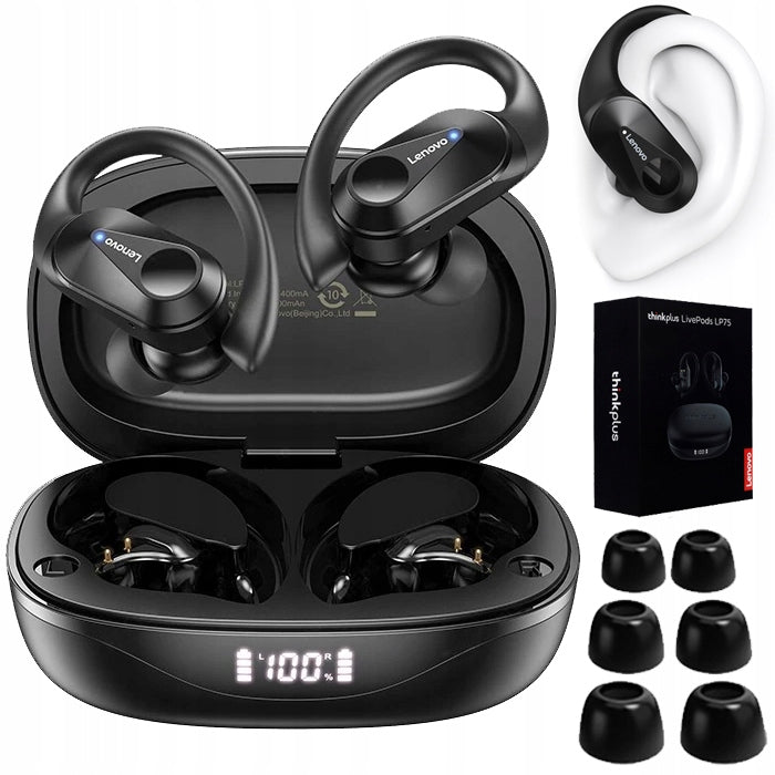 ORIGINAL HEADPHONES LENOVO LP75 THINKPLUS WIRELESS BLUETOOTH LUX