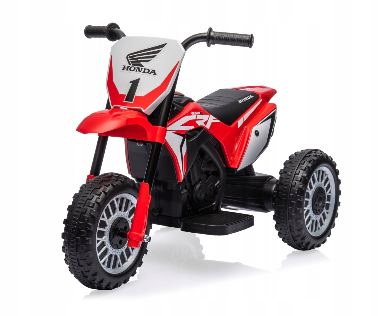 ORIGINAL HONDA CRF 450R FOR CROSS BATTERY FOR CHILD RED MOTORCYCLE LED Packaging status original