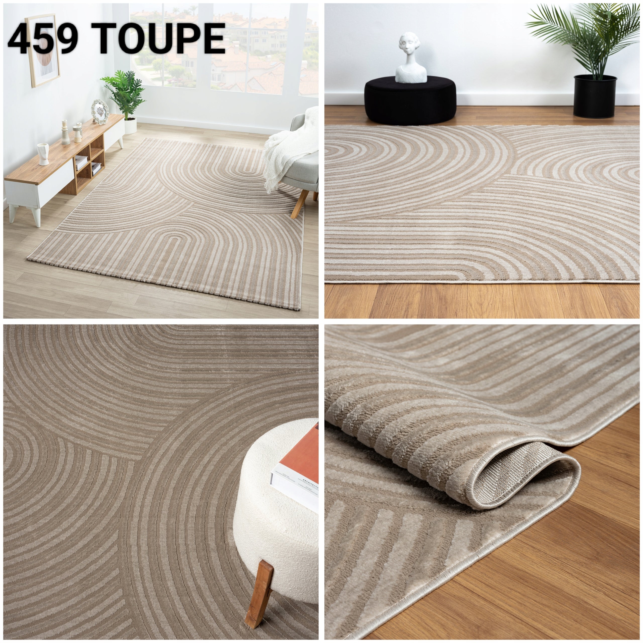 ORIGINAL LIGHT CARPET 200x290 GREY BEIGE about 200x300 for LIVING ROOM MIX Manufacturer code 850 toupe