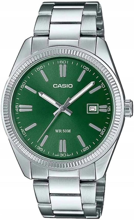 ORIGINAL MEN'S WATCH Casio Clasic MTP-1302PD-3AV ON BRACELET SILVER Brand CASIO
