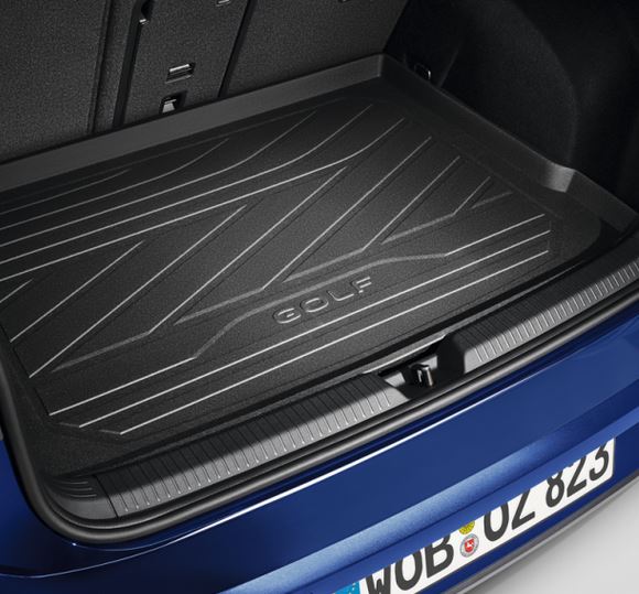ORIGINAL, NEW TRUNK MAT VOLKSWAGEN GOLF 8