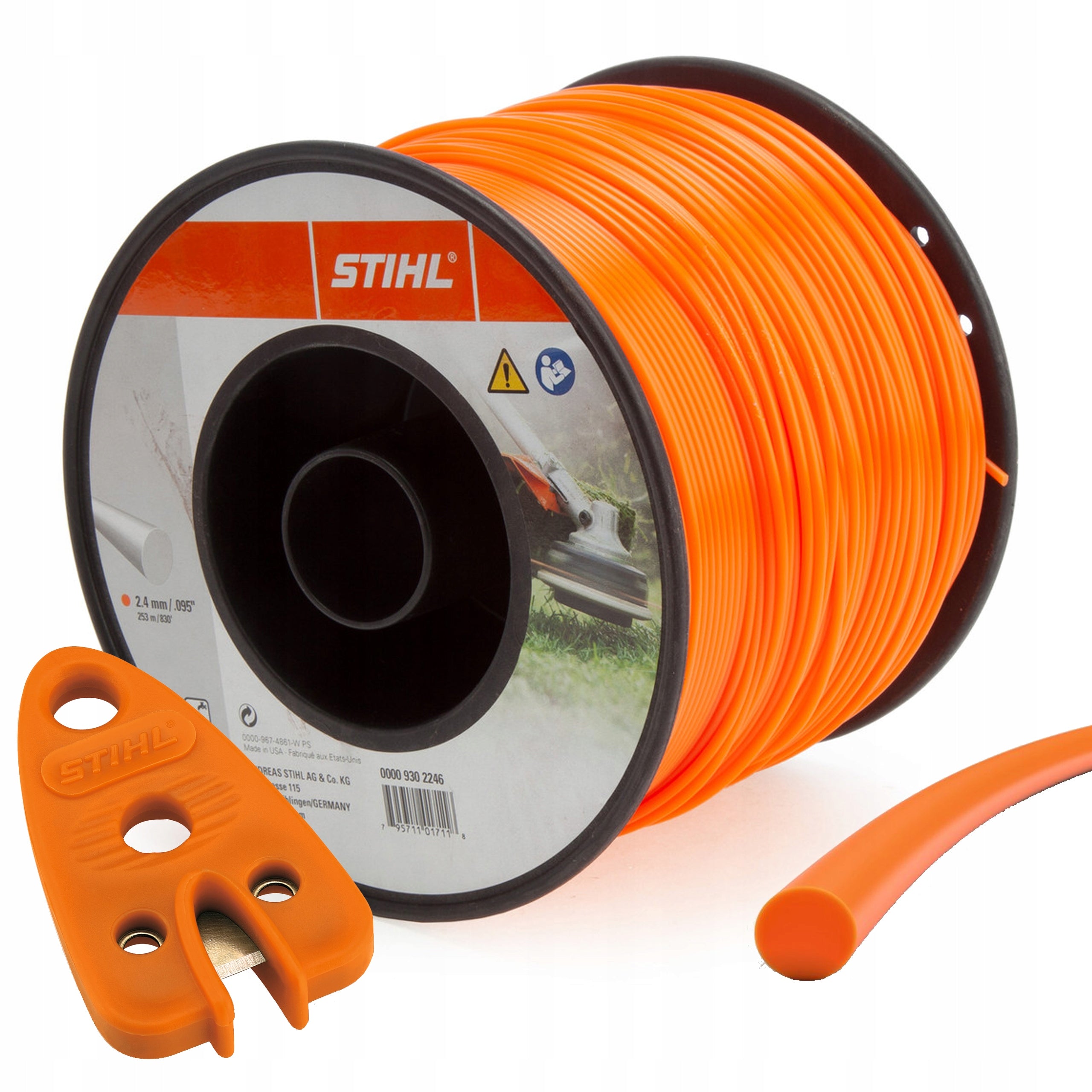 ORIGINAL ROUND CUTTING LINE STIHL 2,4mm 253m