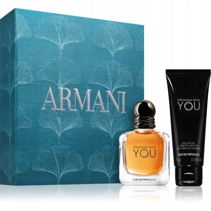 ORIGINAL SET GIORGIO ARMANI STRONGER WITH YOU
