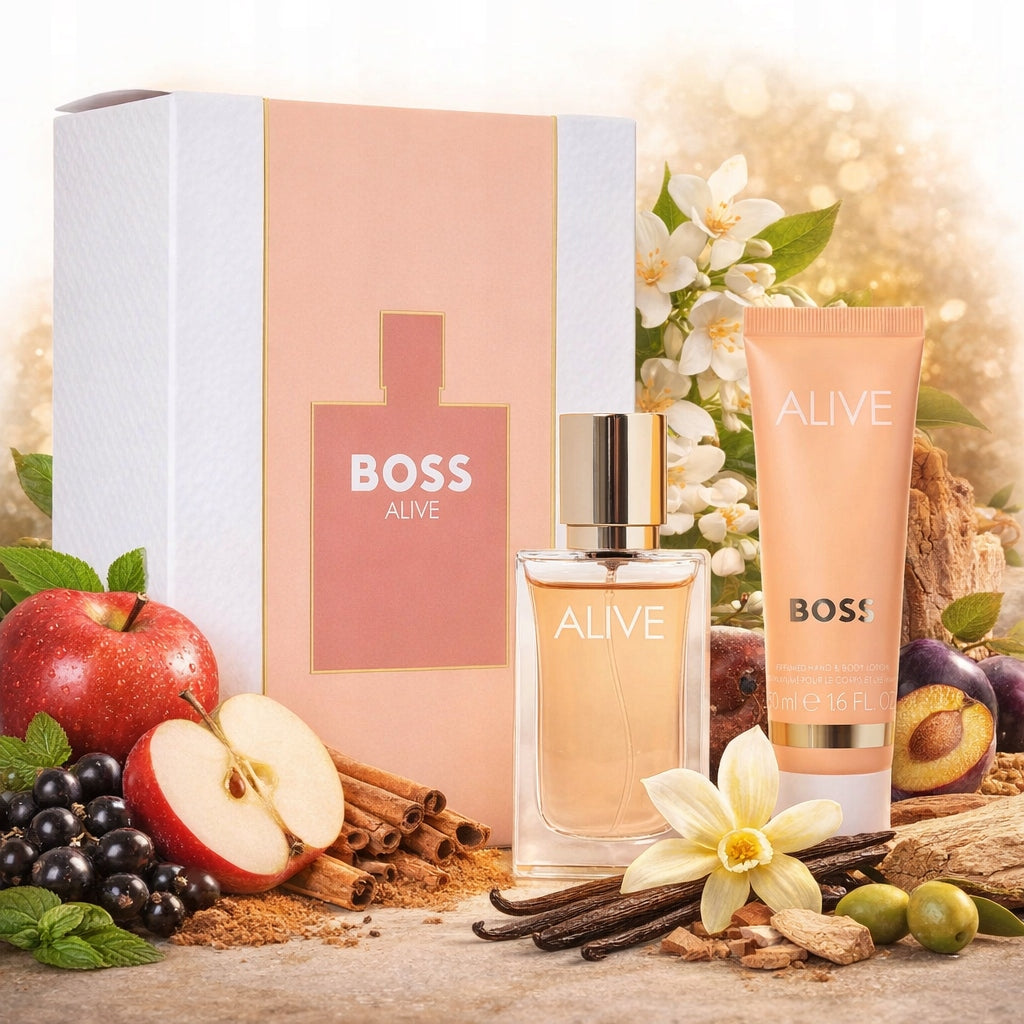 ORIGINAL WOMEN'S SET HUGO BOSS ALIVE Packaging status original