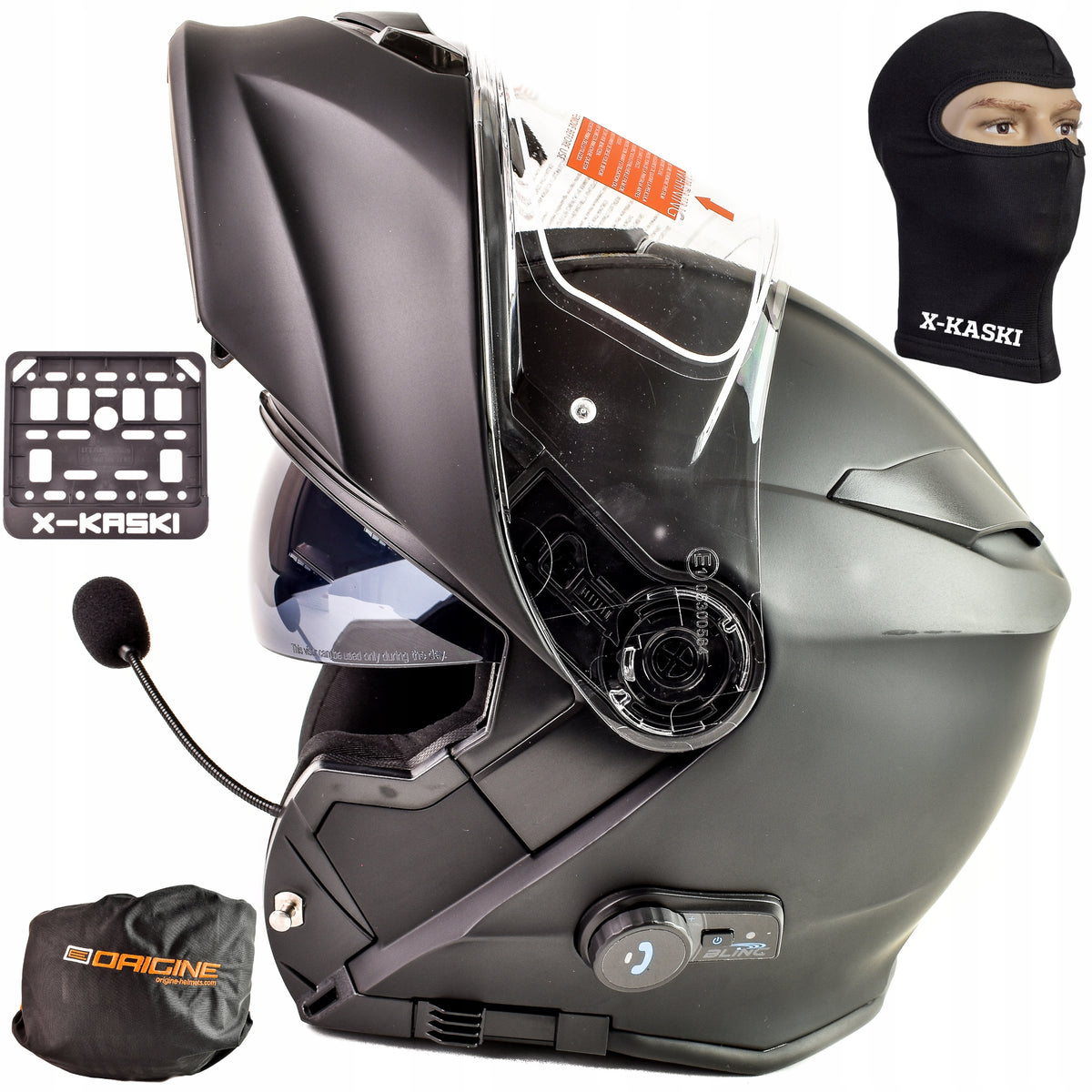 ORIGINE Jaw Helmet BLENDA BUILT-IN INTERCOM BLUETOOTH XL