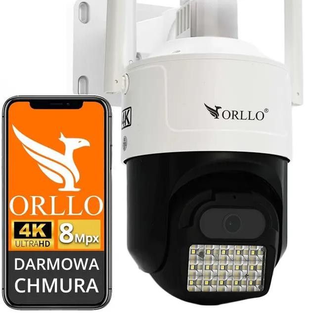 ORLLO Z17 Ultra 4K GSM 4G LTE SIM 8MPx Rotating IP Camera