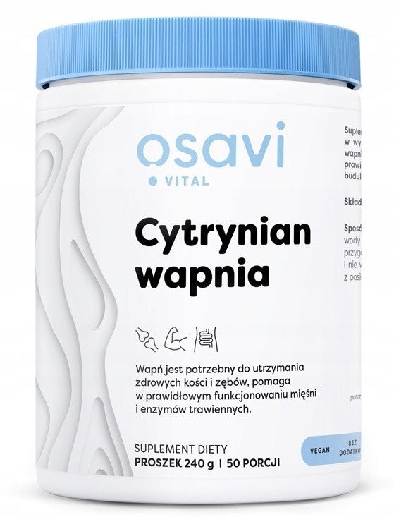 OSAVI Calcium citrate powder (240 g)