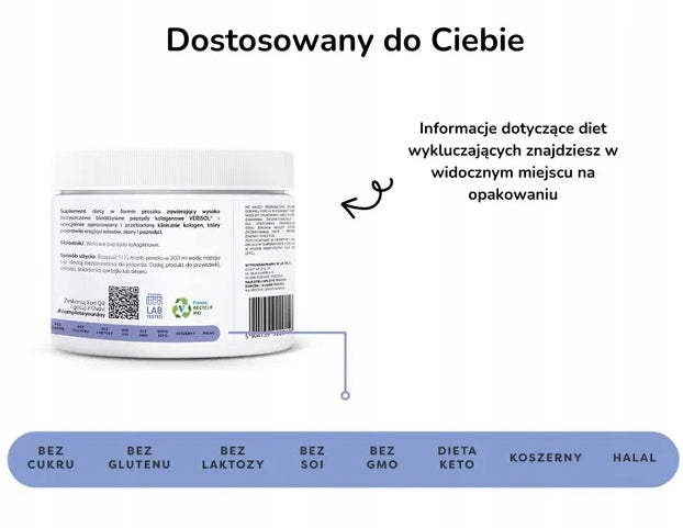 OSAVI Collagen Hair Skin Nails Peptides Verisol 150g Natural Expiration date not specified