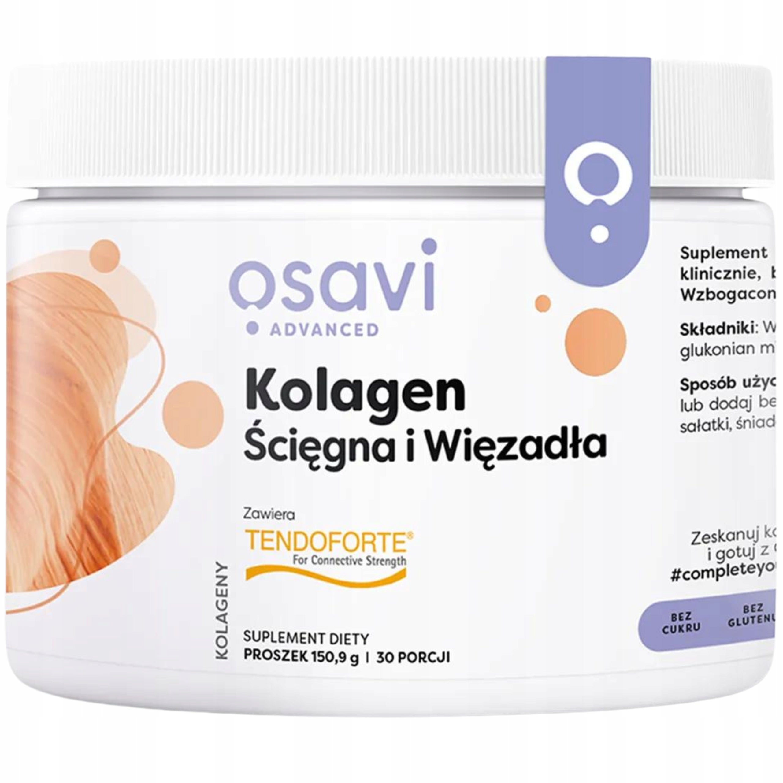 OSAVI Collagen Tendons and Ligaments Dissolving Powder 150,9 g Brand Osavi