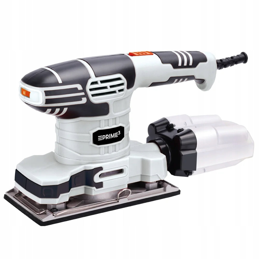 OSCILLATING ELECTRIC ECCENTRIC GRINDER 187x90mm 12 x PAPER SET Packaging status original