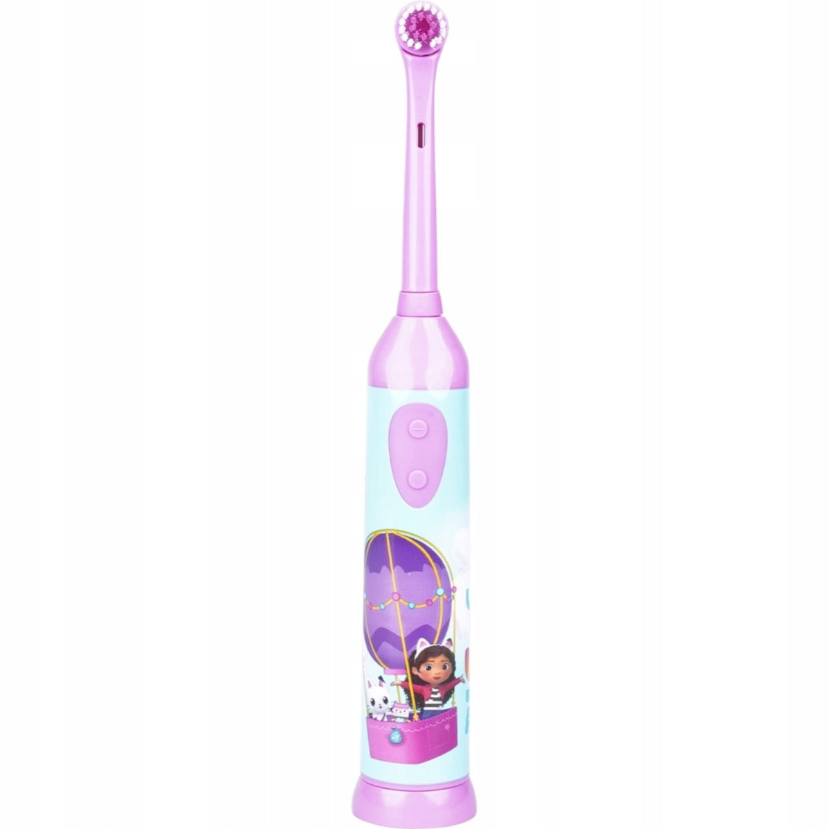 OSCILLATING TOOTHBRUSH FOR CHILDREN CAT HOUSE GABI 3 TIPS PINK