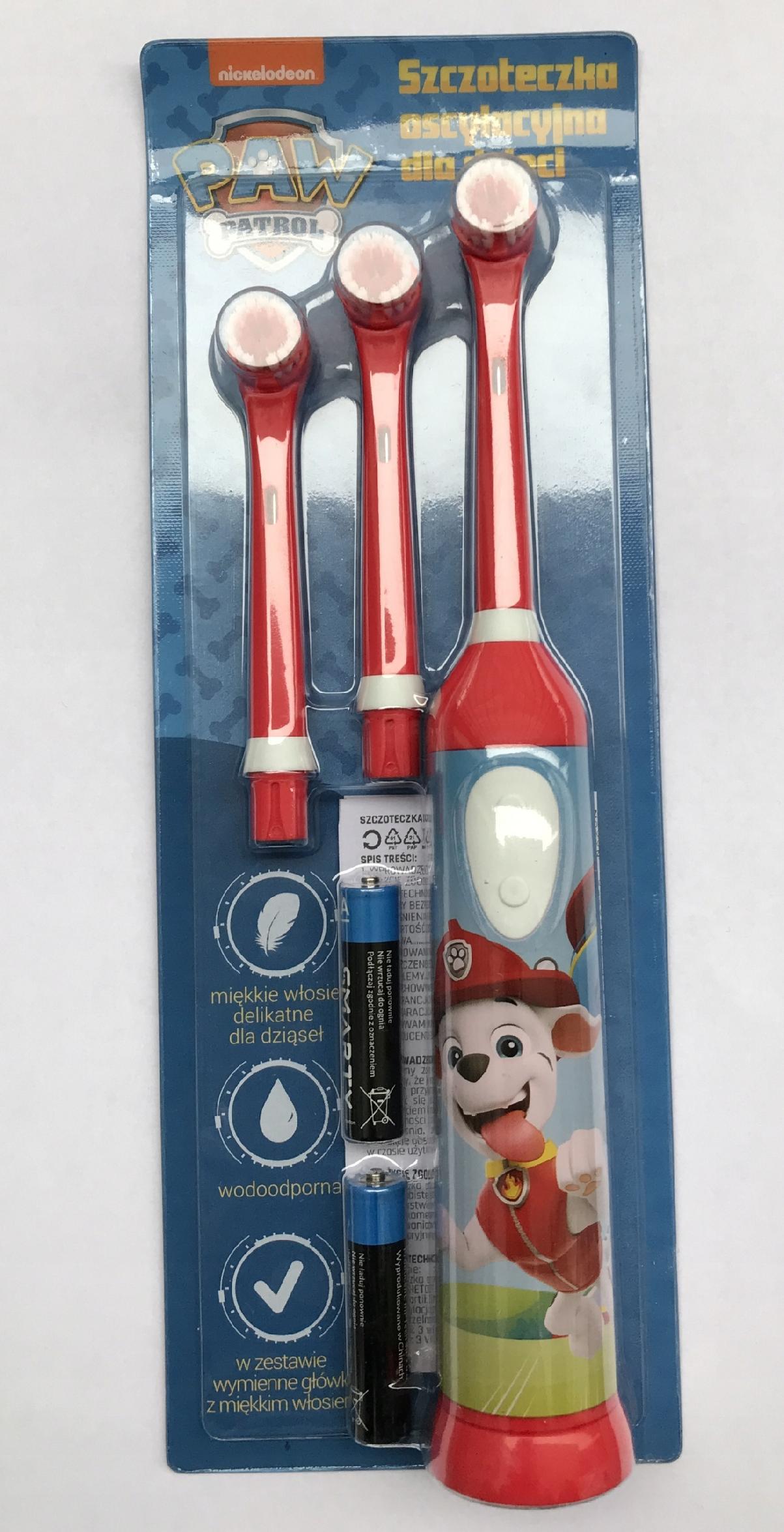 OSCILLATING TOOTHBRUSH PSI PATROL 3 TIPS Brand mPTech