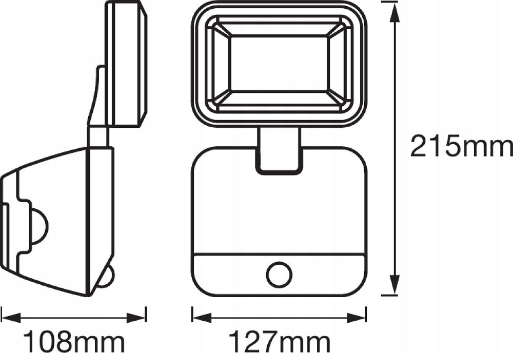 OSRAM LED SPOT battery operated LED floodlight SENSOR 4W white Packaging status original
