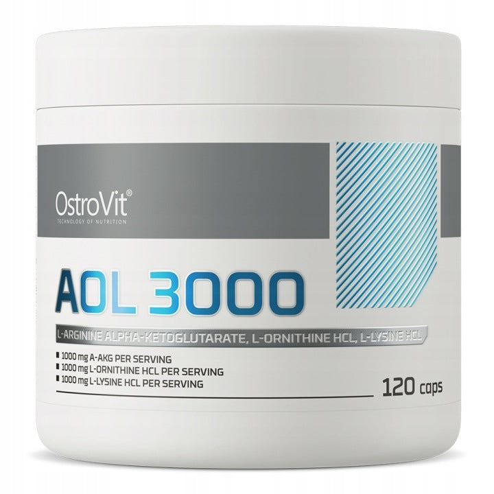 OSTROVIT AOL 3000, 120 CAPSULES,LYSINE,ORNITHINE HCL, ARGININE
