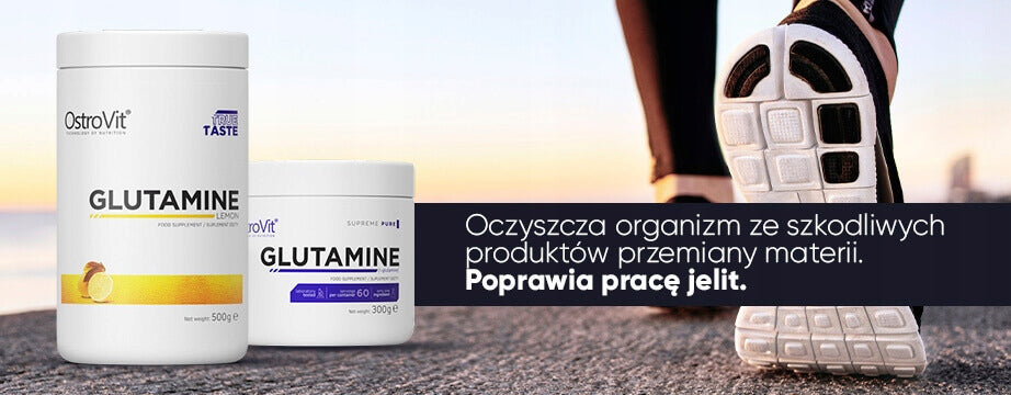 OSTROVIT GLUTAMINE 300G L-GLUTAMINE ORANGE EAN (GTIN) 5902232611519
