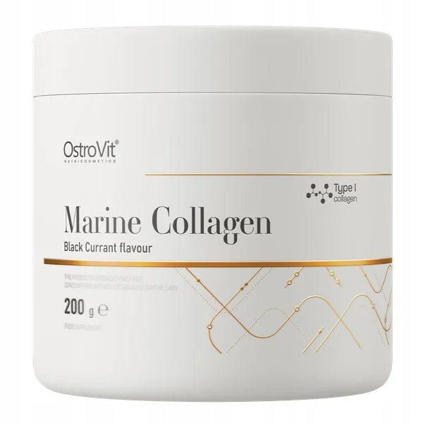 OSTROVIT Marine Collagen - blackcurrant flavour (200 g)