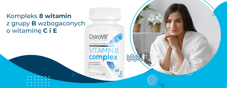 OSTROVIT STRONG VITAMIN B COMPLEX VITAMIN B90 TABLETS Manufacturer code 5902232610949