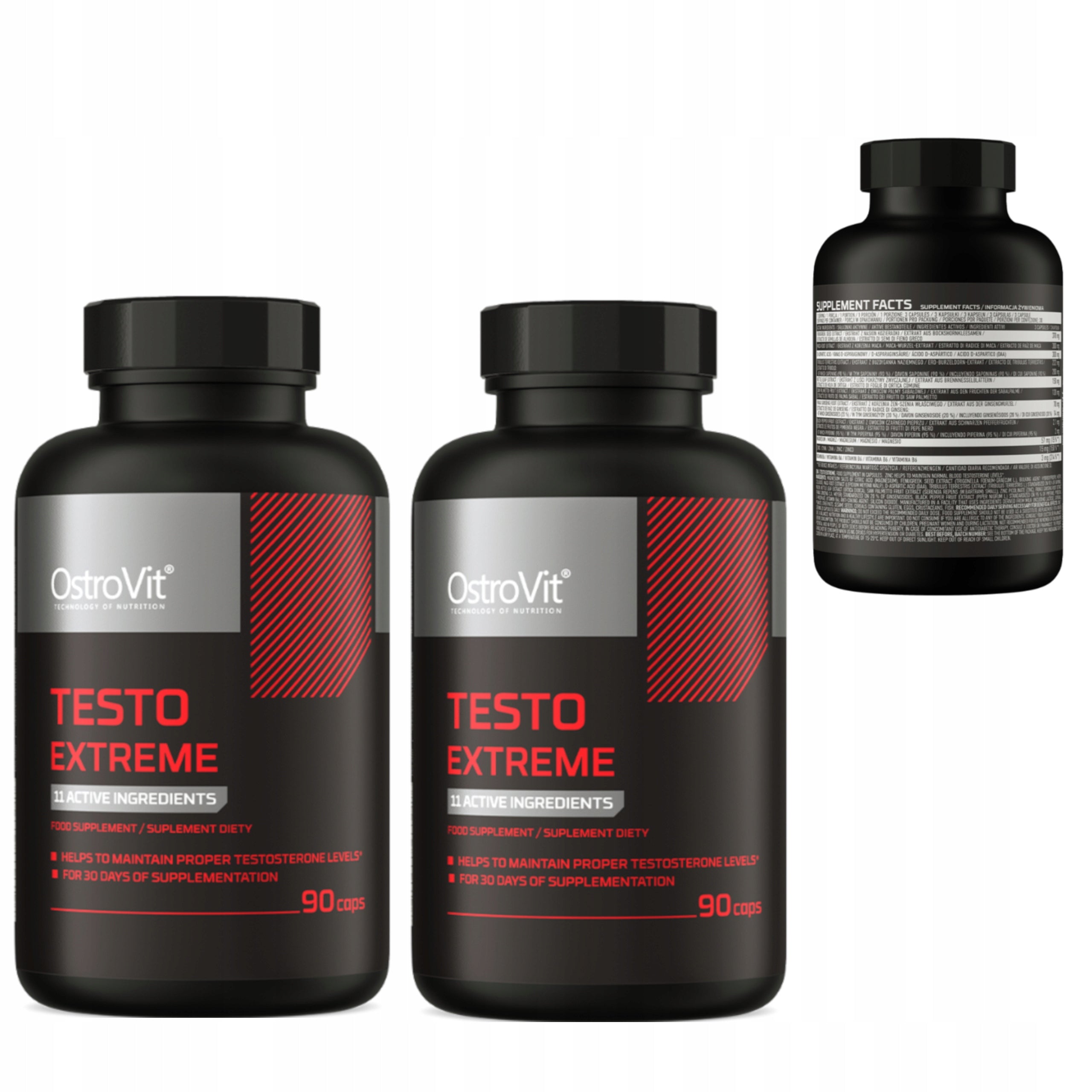 OSTROVIT TESTO EXTREME 180 k. TESTOSTERONE BOOSTER STRENGTH LIBIDO TRIBULUS MACA