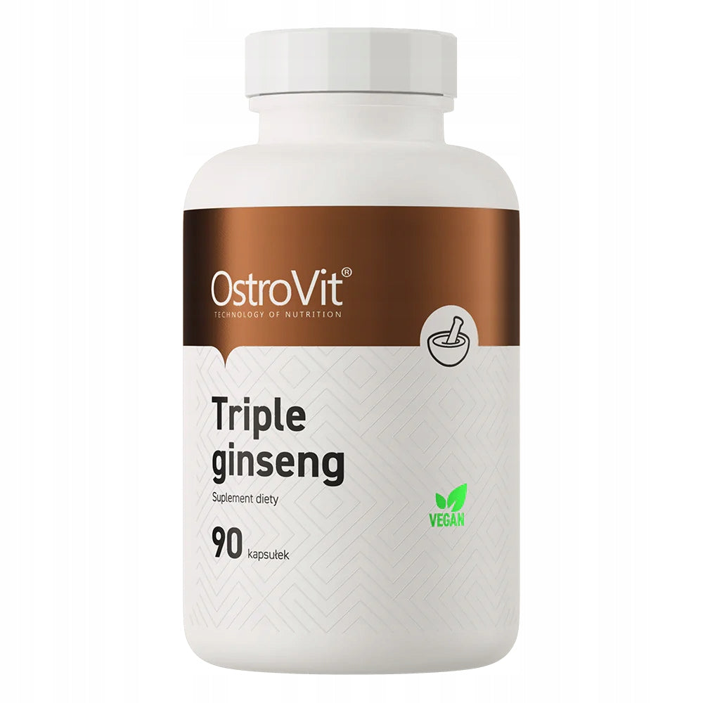 OSTROVIT Triple Ginseng VEGE (90 caps.) SIBERIAN GINSENG