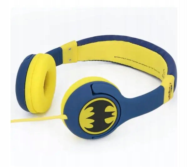 OTL Technologies Batman Crusader Wired On-Ear Headphones for Baby Packaging status original