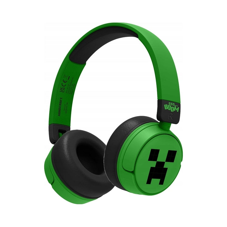 OTL Technologies Minecraft Creeper Wireless On-Ear Headphones