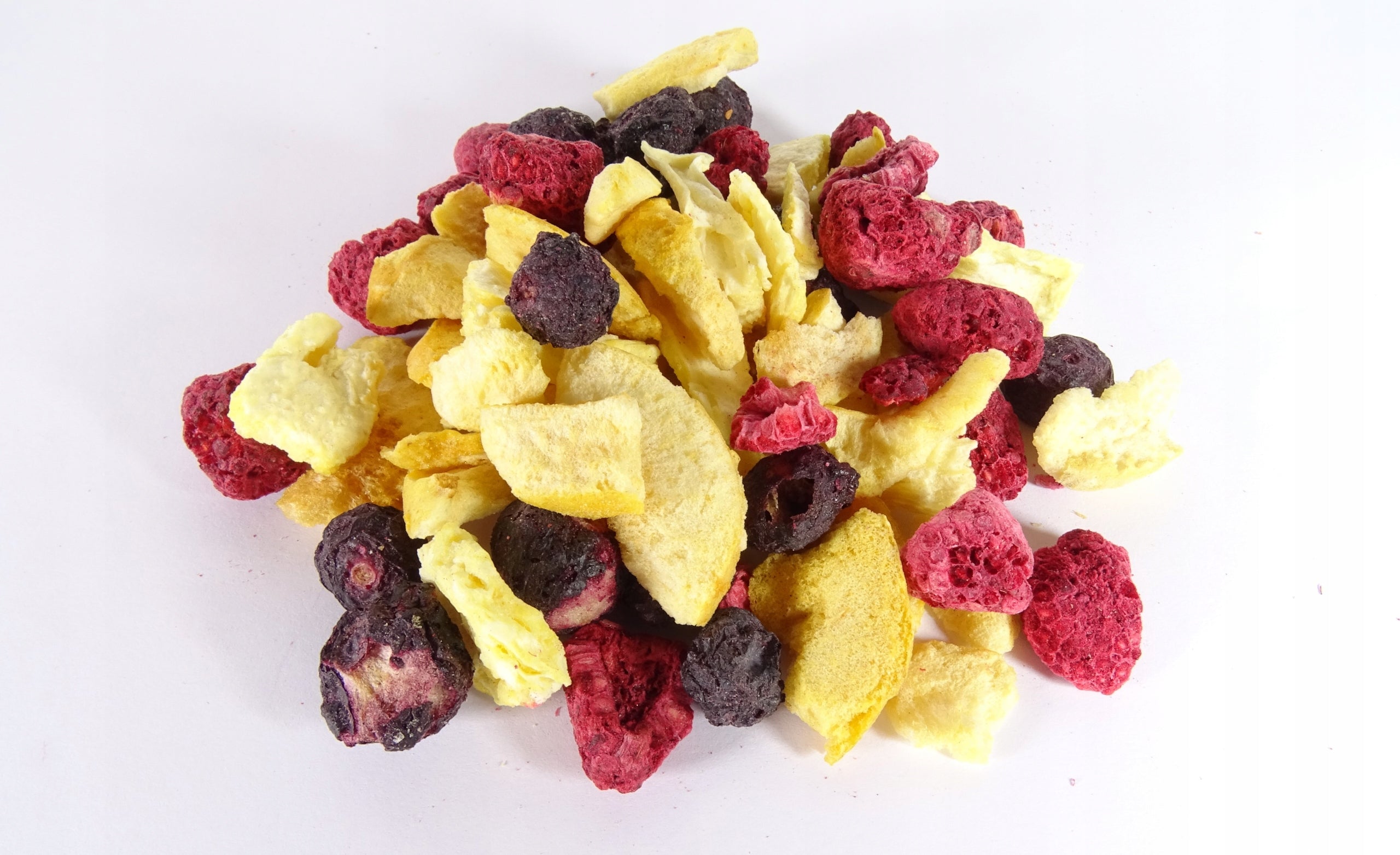OTOLANDIA FREEZE-DRIED FRUIT BLUEBERRY APRICOT PINEAPPLE RASPBERRY IN PIECES 20g Brand Otolandia
