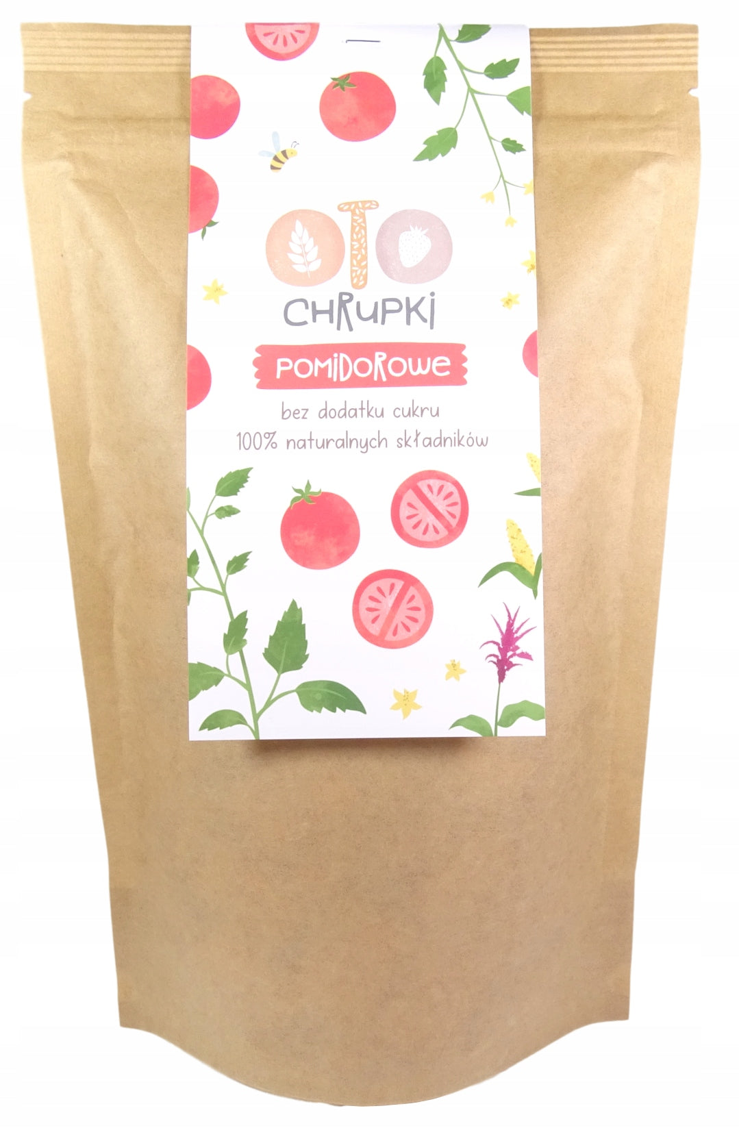 OTOLANDIA HERE ARE NATURAL TOMATO CRISPS HEALTHY WITHOUT ADDED SUGAR 80 g Manufacturer code 5907477631247