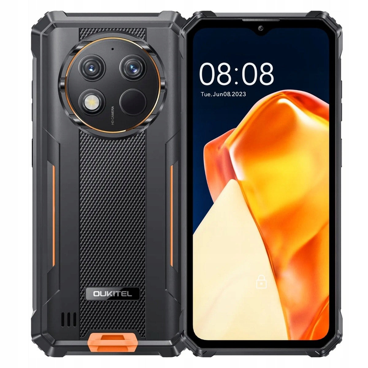 OUKITEL Smartphone G1 4G 6/256GB IP69K orange