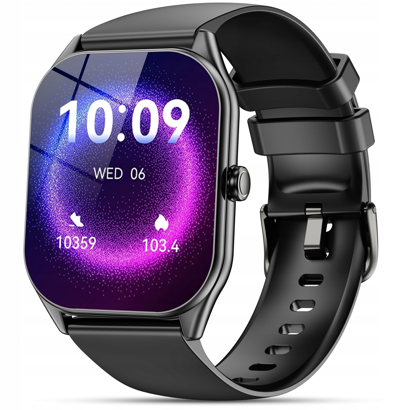 OUKITEL V8 Smartwatch Czarny IP68 120 Trybów Pomiar Snu