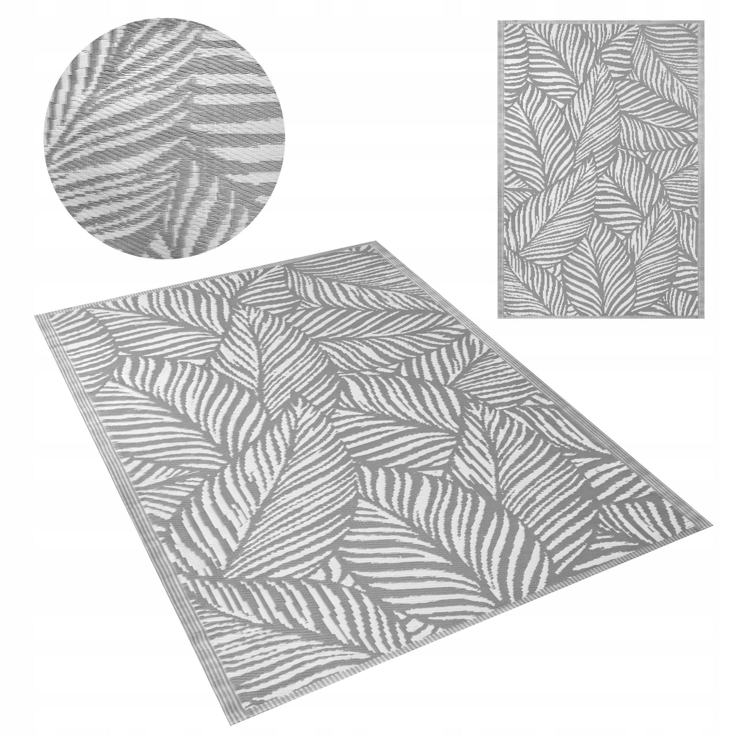 OUTDOOR CARPET 120x170 cm TERRACE WATERPROOF MAT FOR TERRACE BALCONY GARDEN