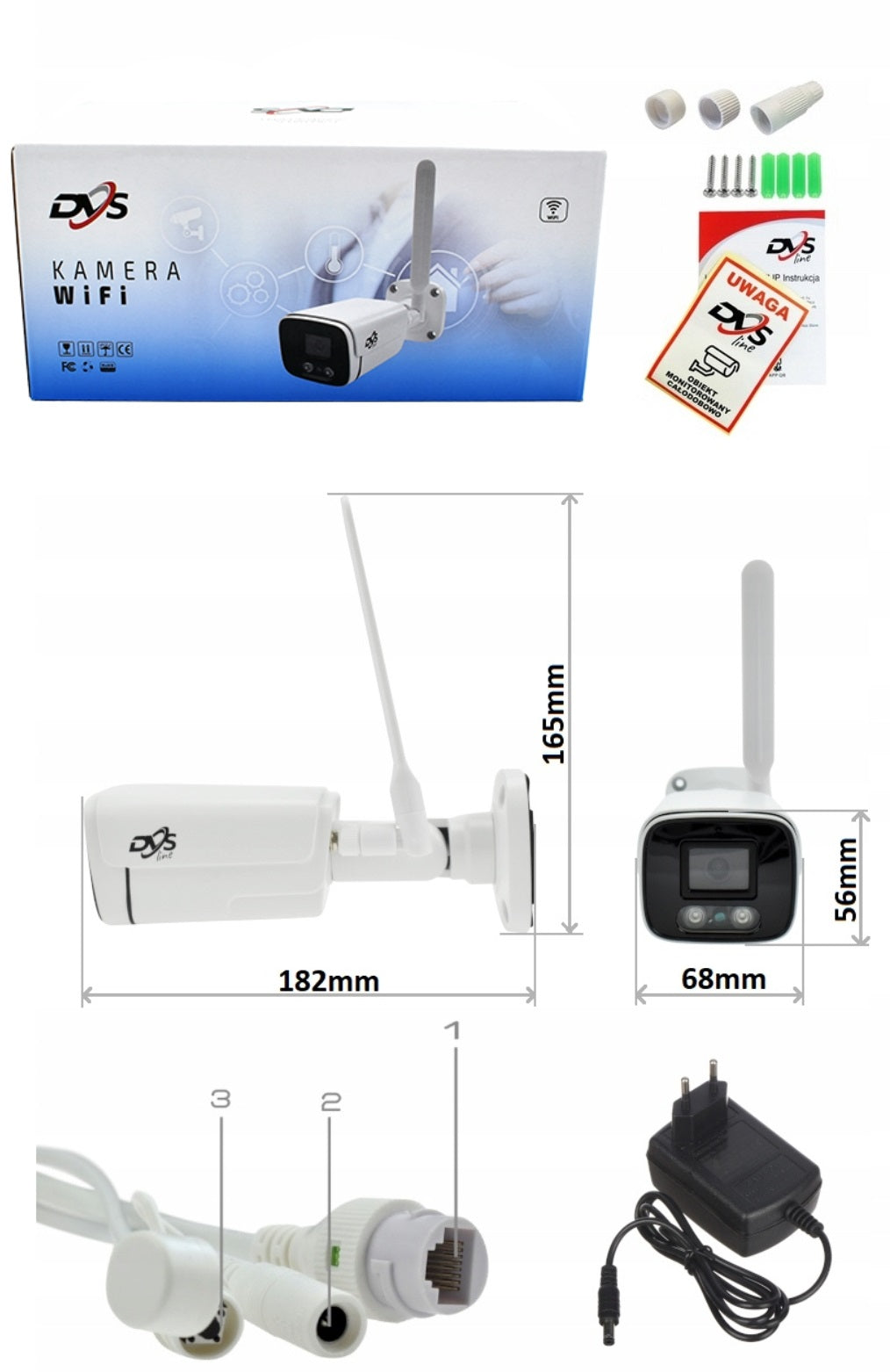 OUTDOOR HOME MONITORING KIT 6x 8Mp ULTRAHD WIRELESS WiFi CAMERA Packaging status original