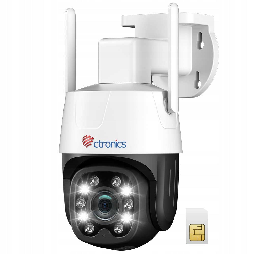 OUTDOOR IP CAMERA ROTATING FOR SIM CARD 3G/4G/5G LTE GSM 2MPx PTZ 4×ZOOM
