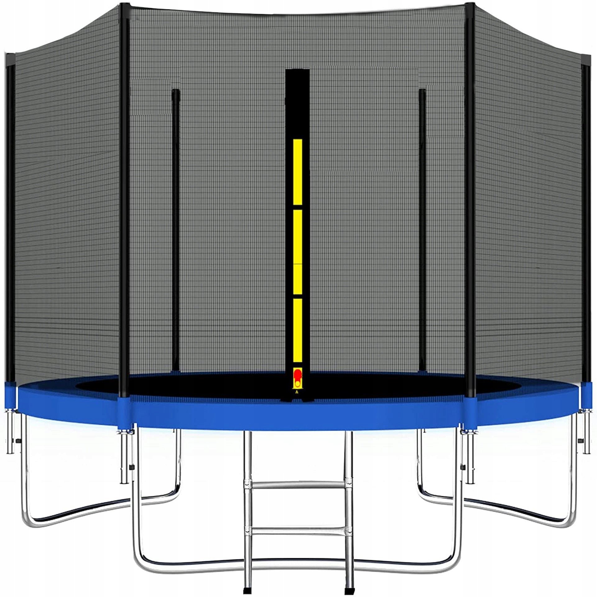 OUTDOOR TRAMPOLINE NET STRONG PROTECTIVE FOR 6 POSTS 8FT 244/250/252 Packaging status original