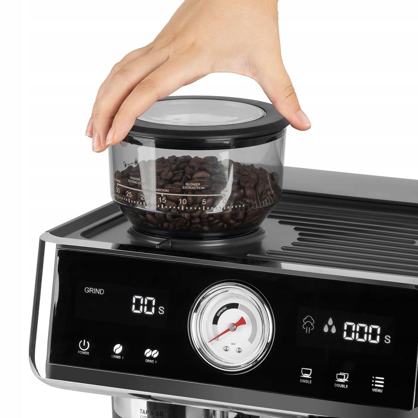 OUTLET Automatic espresso machine BEEM ESPRESSO-GRIND-EXPERT black Brand Beem