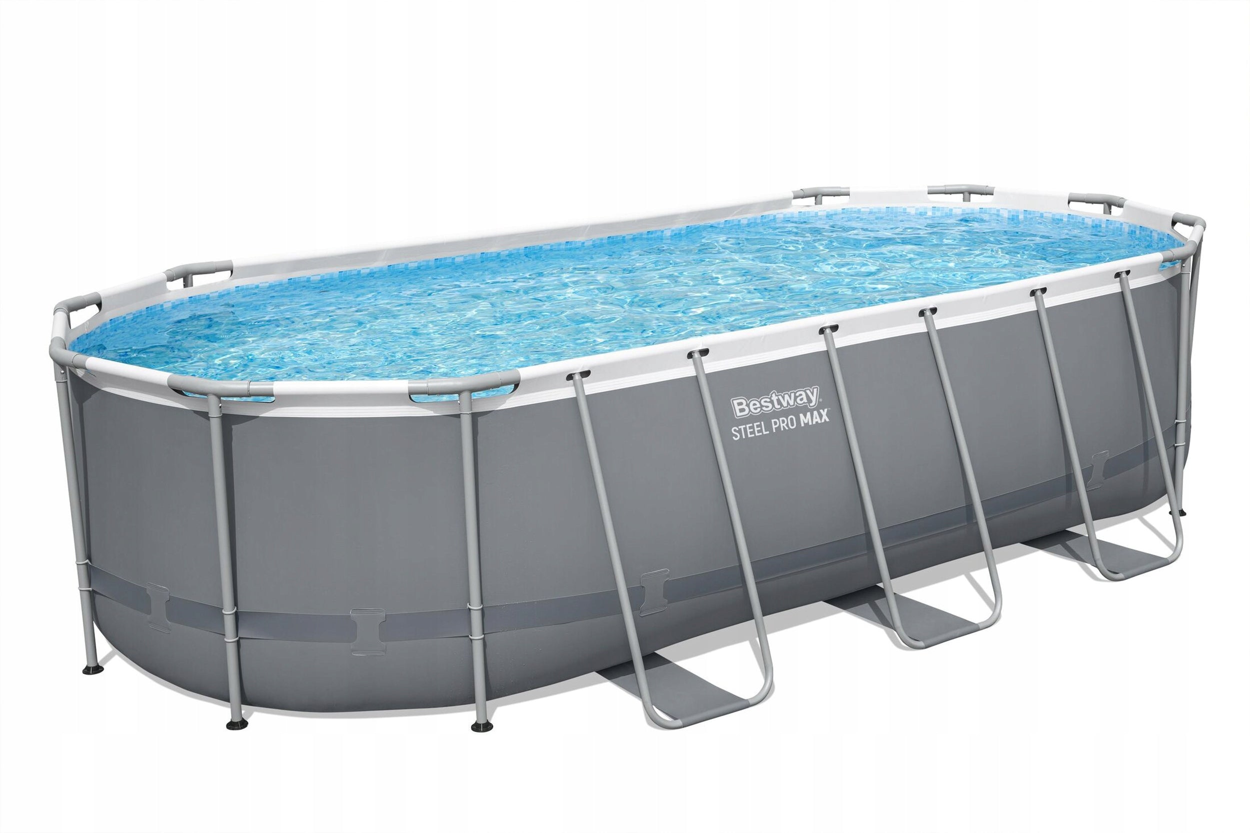 OVAL GARDEN FRAME POOL 549x274x122 cm BESTWAY SET 18in1 Height 122 cm