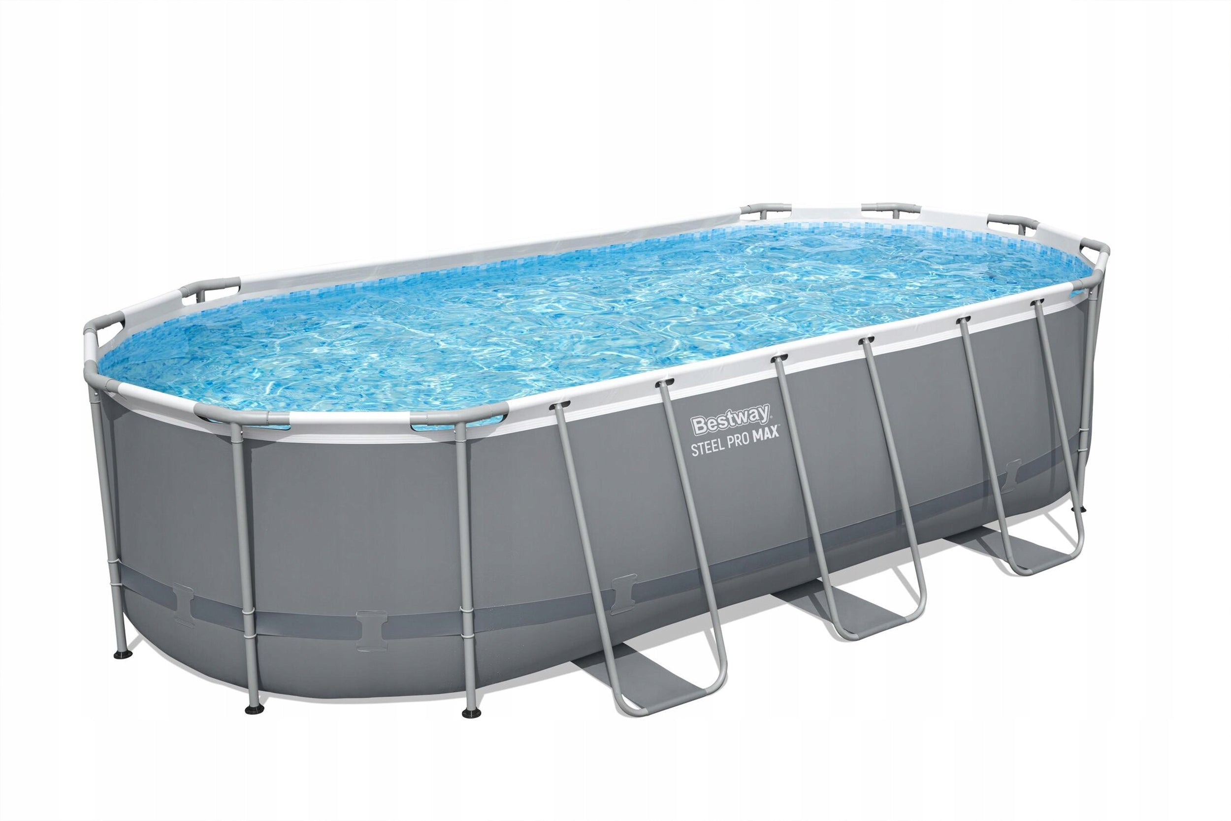 OVAL GARDEN FRAME POOL 549x274x122 cm BESTWAY SET 18in1 Volume 13430 l
