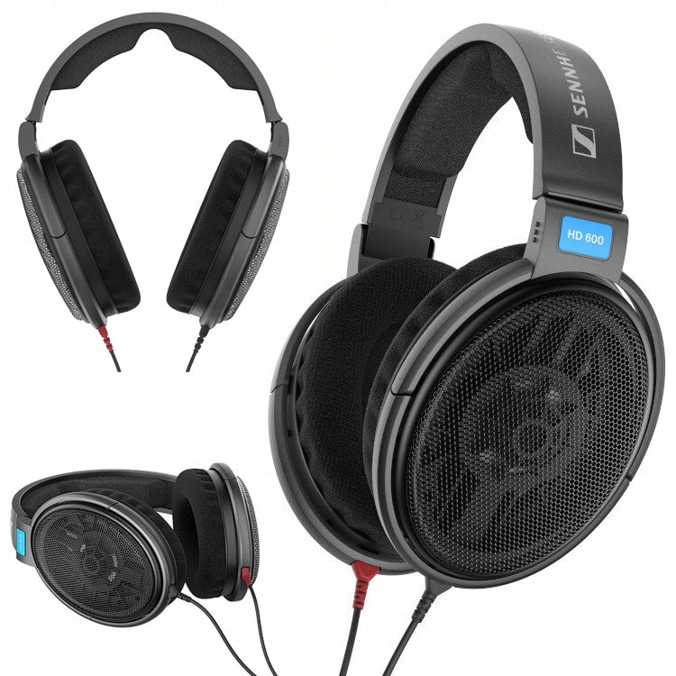 OVER-EAR HEADPHONES SENNHEISER HD600 OPEN 300Ohm 97dB 12-40500Hz