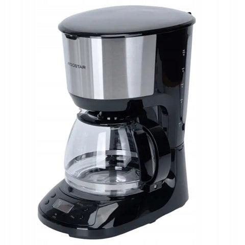 OVERFLOW COFFEE MAKER Aigostar 1,25L 750W Timer BPA Free Glass Strainer Manufacturer code 8433325417598
