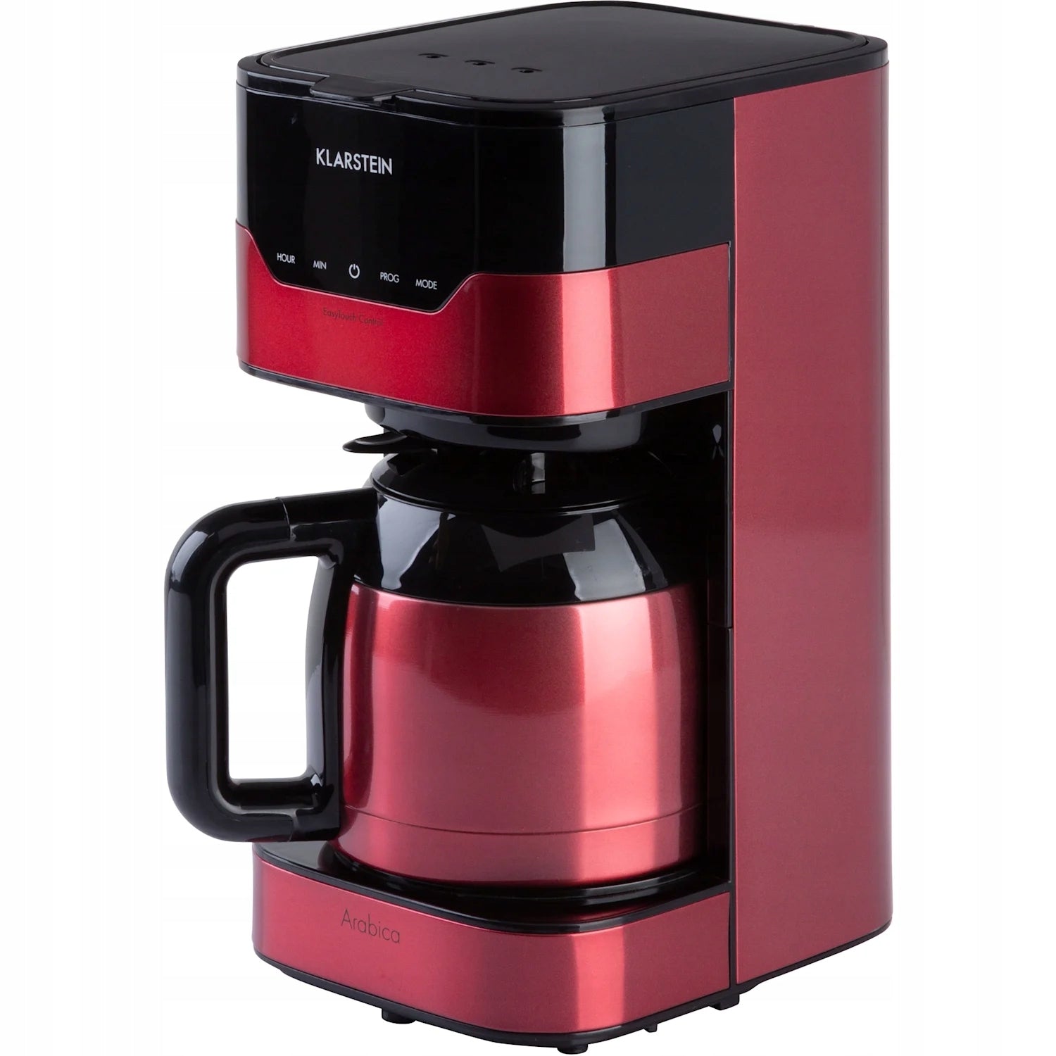 OVERFLOW COFFEE MAKER KLARSTEIN JUG 1,2L 800W RED BLACK Manufacturer code 10035588
