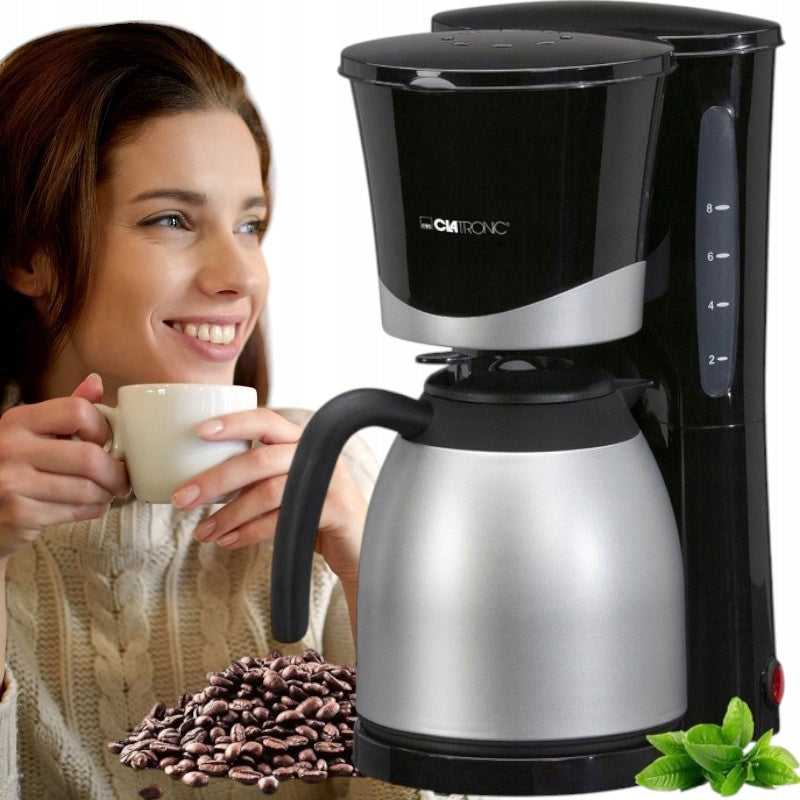 OVERFLOW COFFEE MAKER WITH THERMOS COFFEE MAKER THERMOS 1L 870W 8-10 CUP EAN (GTIN) 4006160639919