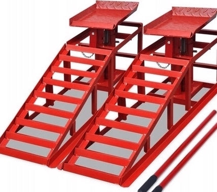 OVERRUN CAR RAMP DRIVEWAY LIFT HYDR 4T RAMP INRUNS